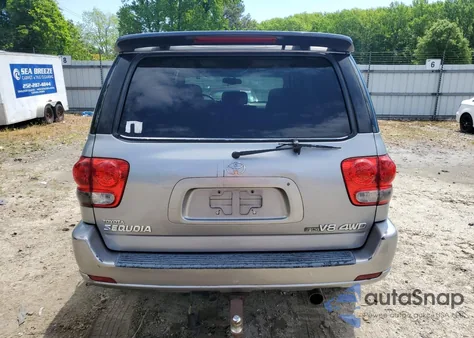 2005 Toyota Sequoia Limited from USA, damaged, VIN 5TDBT48A95S241256